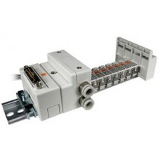 SMC solenoid valve 4 & 5 Port SQ - NEW SS5Q14-F, 1000 Series Plug Lead Manifold, D-sub Connector Kit